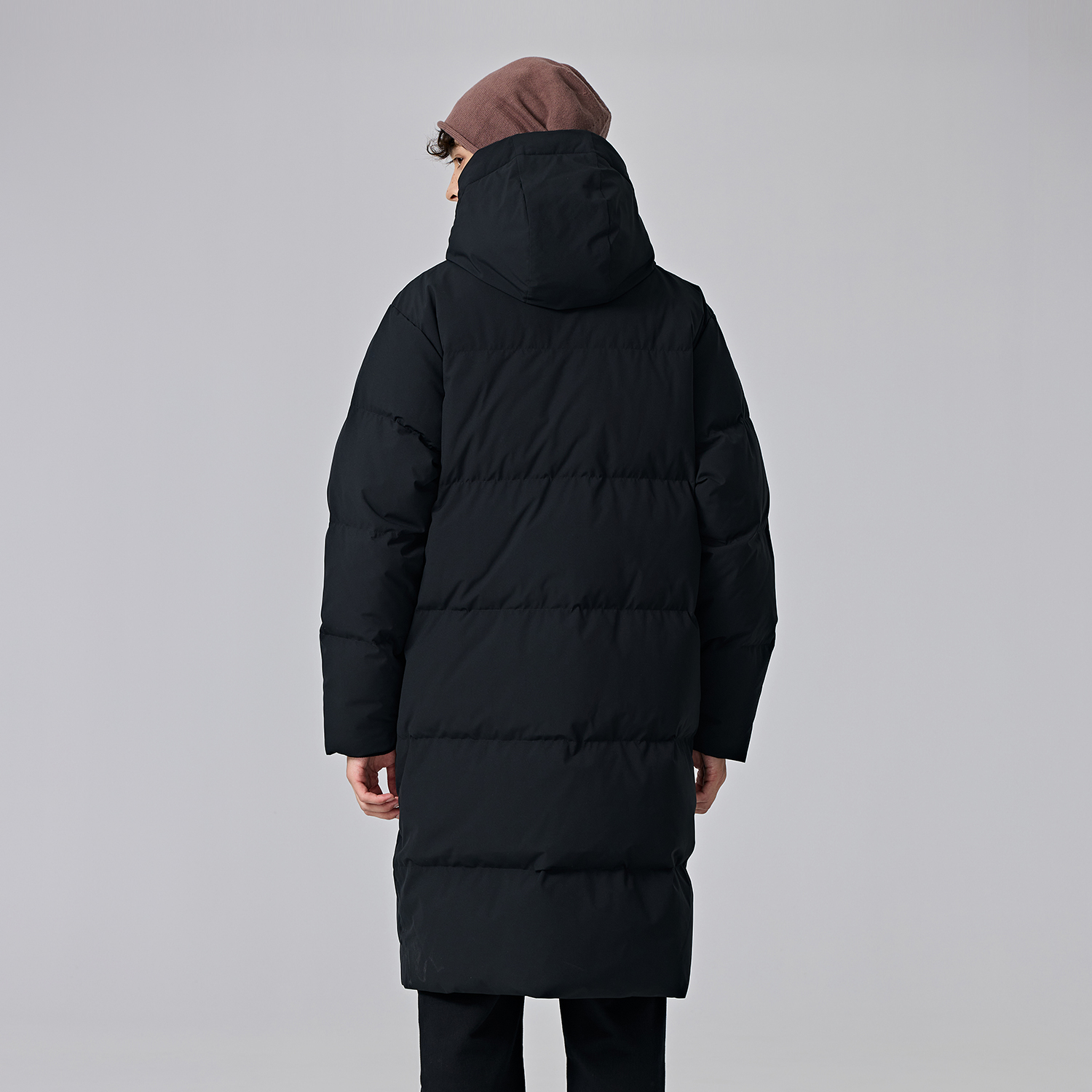 Kappa 1916 Series Unisex Long Hooded Down Jacket Casual Winter Coat K0EZ2YY08D 圖 14