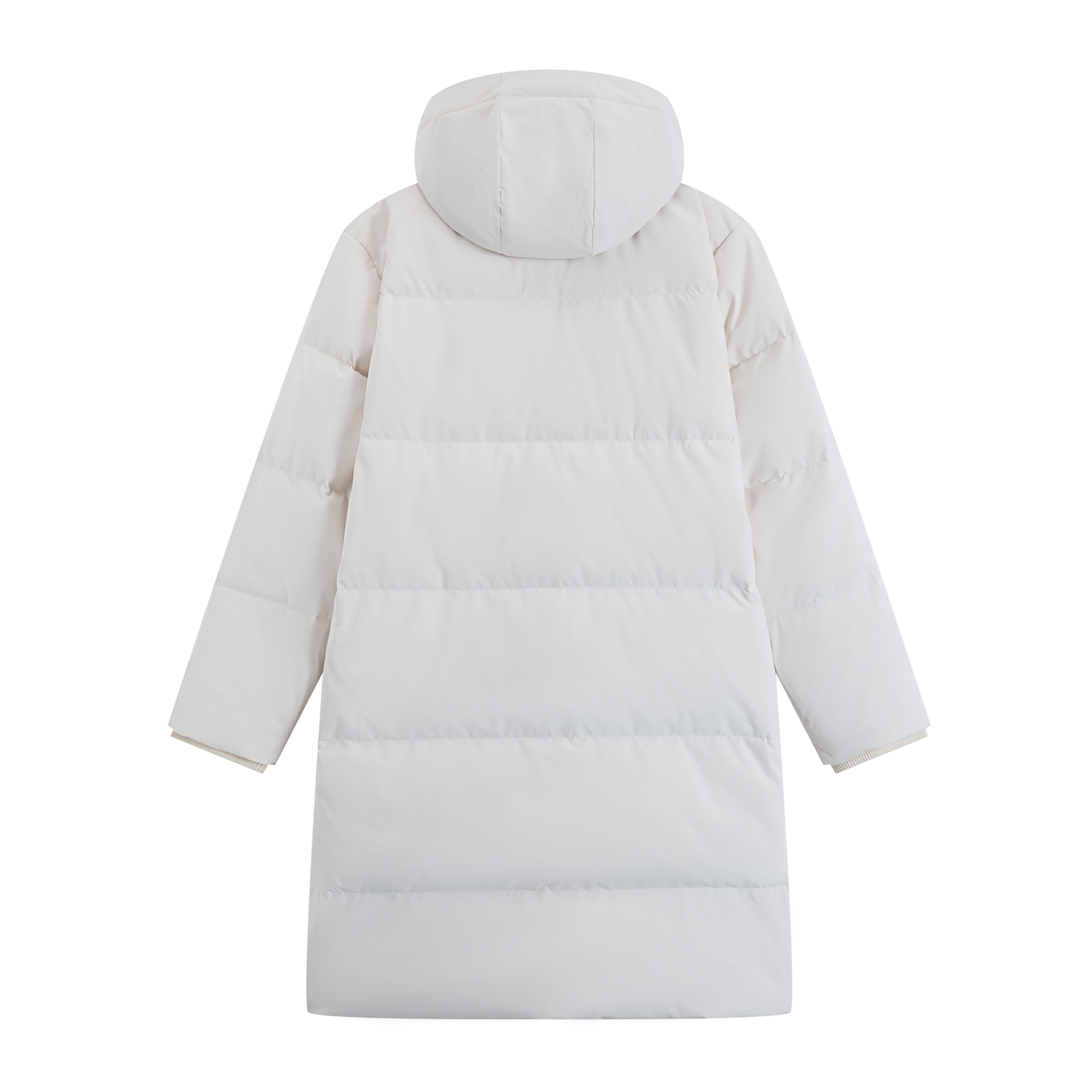 Kappa 1916 Series Unisex Long Hooded Down Jacket Casual Winter Coat K0EZ2YY08D 圖 3