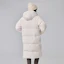 Sizing Kappa 1916 Series Unisex Long Hooded Down Jacket Casual Winter Coat K0EZ2YY08D