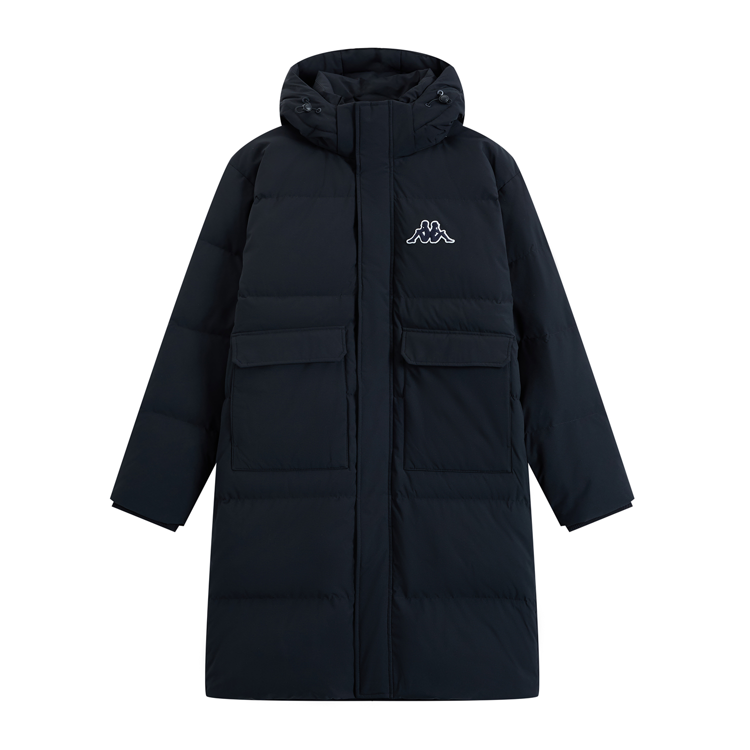 Kappa 1916 Series Unisex Long Hooded Down Jacket Casual Winter Coat K0EZ2YY08D 圖 9