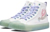 Lookbook Kappa 'Kolaborasi Artis Lima Elemen - Air' High-Top Canvas 'Putih Korea' K09Y5VS84-012