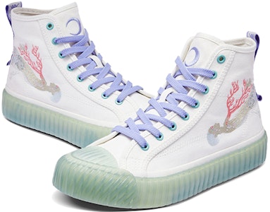 Kappa 'Artist Collab Lima Elemen - Air' Sepatu High-Top Kanvas 'Putih Korea' K09Y5VS84-012 Shop Kappa 'Artist Collab Lima Elemen - Air' Sepatu High-Top Kanvas 'Putih Korea' K09Y5VS84-012