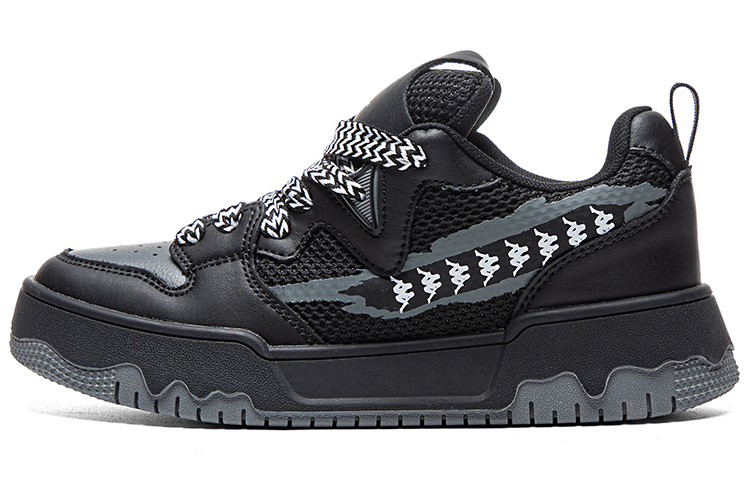 Kappa 'Black Grey Low-Top'