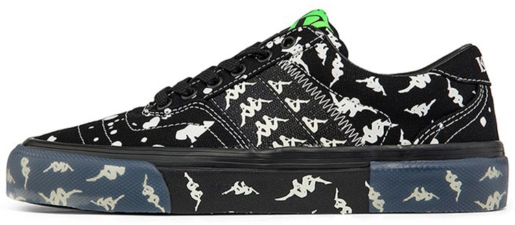 kappa-black-white-green-k0-by-5-cs-03-990-b