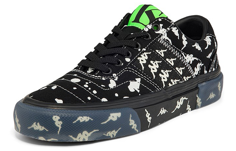 Lookbook Kappa 黑白绿色 K0BY5CS03-990B