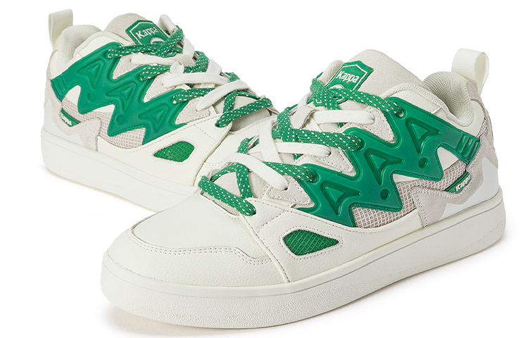 Kappa 'Deconstructed Low-Top in White and Light Green' 圖 4