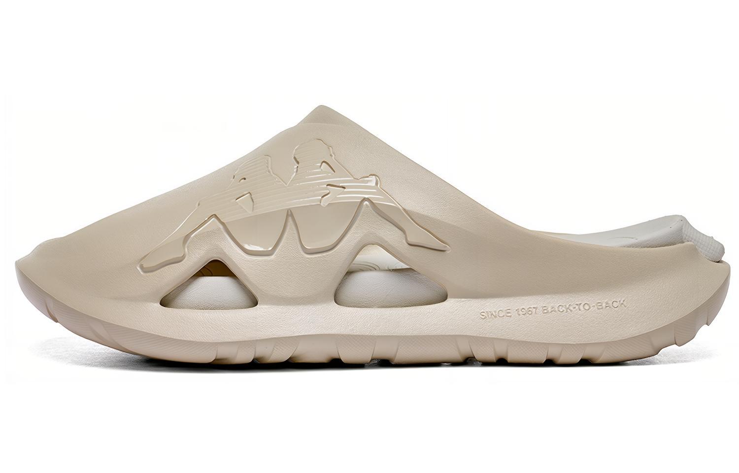 Buy Kappa 酷奇系列 舒適百搭 防滑耐磨 輕便涼爽 一字拖鞋 男女同款 羊皮紙棕