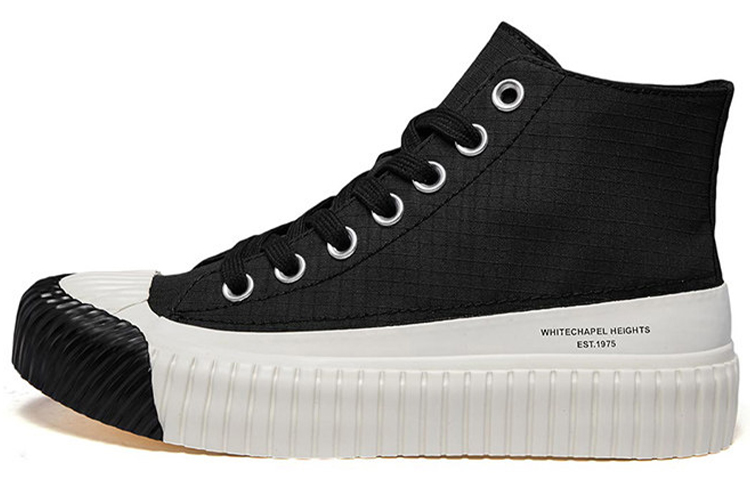 Kappa A.Four High-Top Canvas 'Black White'