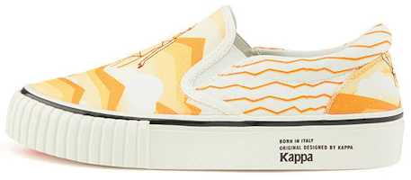 Kappa Artist Collab Slip-On Low 'Wu Xing Earth - White Yellow' KPCBGVS59C-012 Kappa Artist Collab Slip-On Low 'Wu Xing Earth - White Yellow' KPCBGVS59C-012