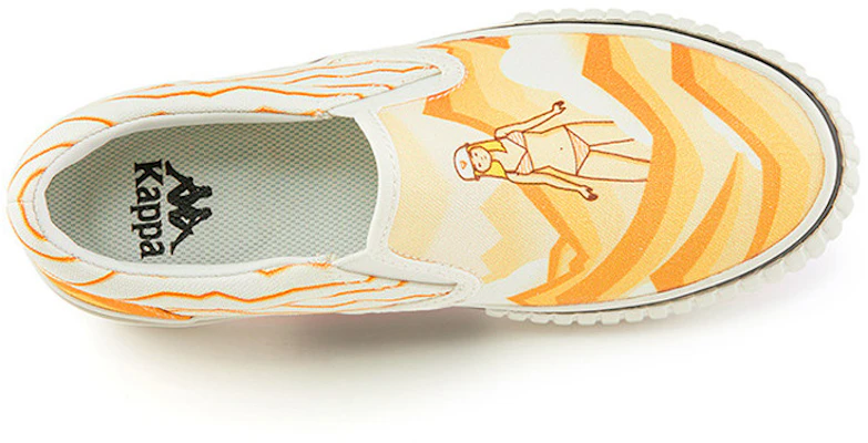 Kappa Artist Collab Slip-On Basso ''Wu Xing Terra - Bianco Giallo'' KPCBGVS59C-012 Lookbook Kappa Artist Collab Slip-On Basso ''Wu Xing Terra - Bianco Giallo'' KPCBGVS59C-012