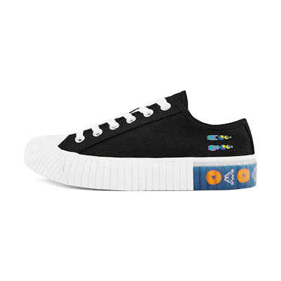 Kappa Artist Collab Canvas Low 'Black'