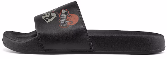 Kappa Artist Collaboration 'Outdoor Beach Slide Unisex Black' K0BX5LT05D-990 Kappa Artist Collaboration 'Outdoor Beach Slide Unisex Black' K0BX5LT05D-990