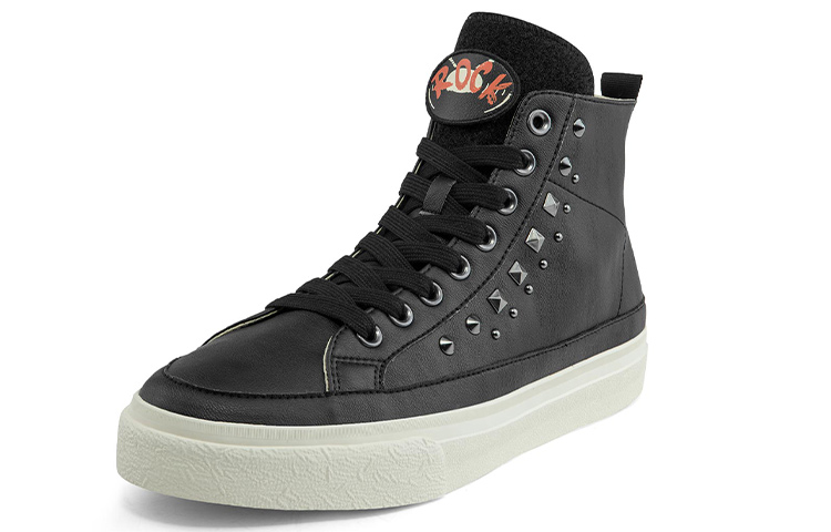 Kappa Artist Collaboration High-Top Sneaker 'Black' 圖 2