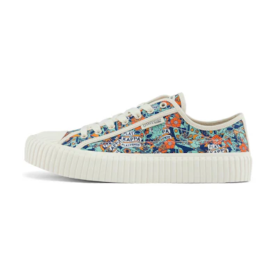 Kappa Artist Collaboration Low-Top Canvas 'White Multicolor'