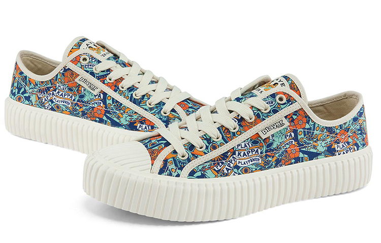 Details for Kappa艺术家合作款低帮帆布鞋‘白色多彩’ K0BX5VS11D-3609