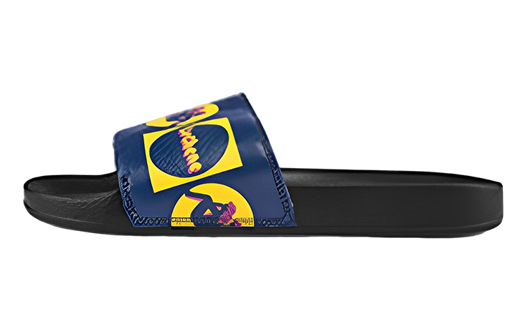 Kappa Artist Collaboration x Slides 'Blue Black' K0AW5LT08D-849A
