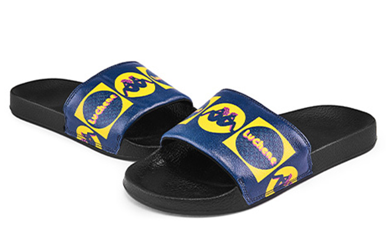 Lookbook Kappa Kolaborasi Artist x Selipar 'Biru Hitam' K0AW5LT08D-849A