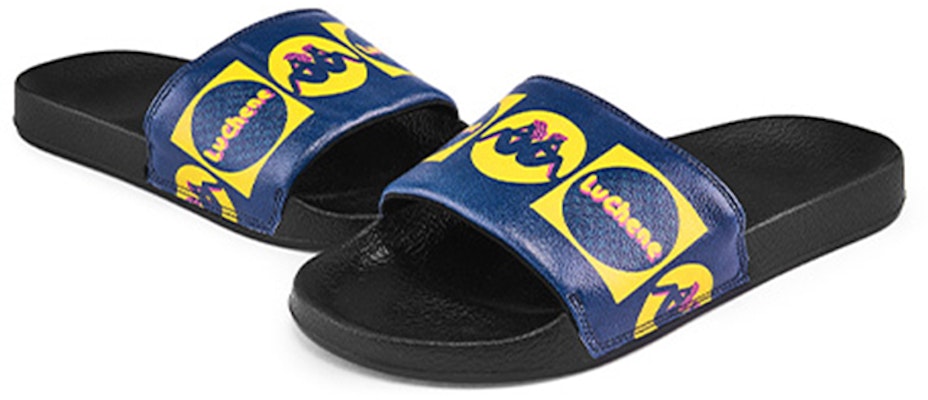 Kappa Kolaborasi Artist x Selipar 'Biru Hitam' K0AW5LT08D-849A Lookbook Kappa Kolaborasi Artist x Selipar 'Biru Hitam' K0AW5LT08D-849A