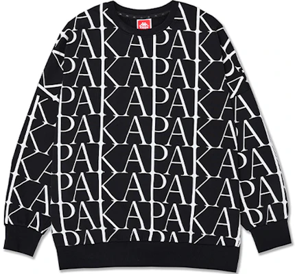 Kappa Azzurro Letter Print Crewneck Sweatshirt Mineral Black Unisex KAA0KT42 Buy Kappa Azzurro Letter Print Crewneck Sweatshirt Mineral Black Unisex KAA0KT42