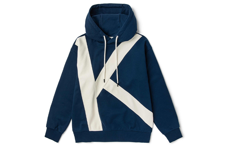 Kappa Azzurro Series Pullover Hoodie - Unisex Casual Sweatshirt KAA0KT04