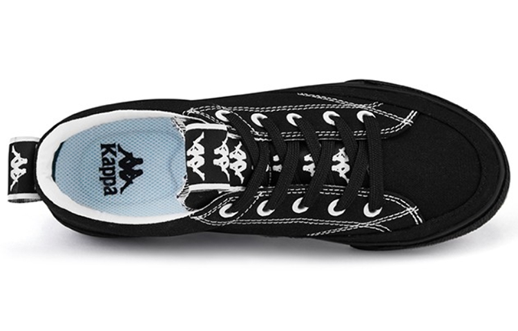 Lookbook Kappa Banda 黑色帆布低帮鞋 K0AW5CC45D-990