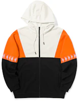 Kappa Banda Black Knit Zip Hoodie Jacket for Men K0A52MK77 Kappa Banda Black Knit Zip Hoodie Jacket for Men K0A52MK77