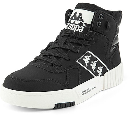 Kappa Banda 串標 高筒休閒板鞋 黑色 Order Kappa Banda 串標 高筒休閒板鞋 黑色