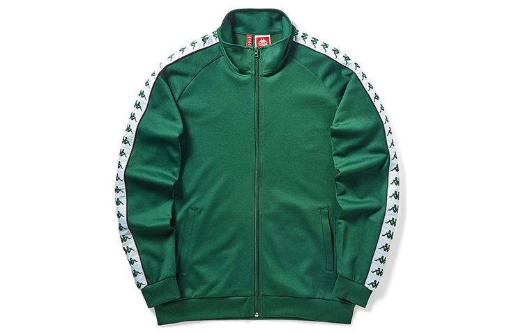 Kappa Banda Loose Fit Zip-Up Sports Jacket Couple Style KPARWWK61M