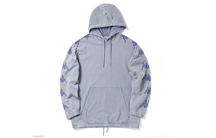 Kappa Banda Oversized Logo Hoodie Unisex Style KPARWMT54M