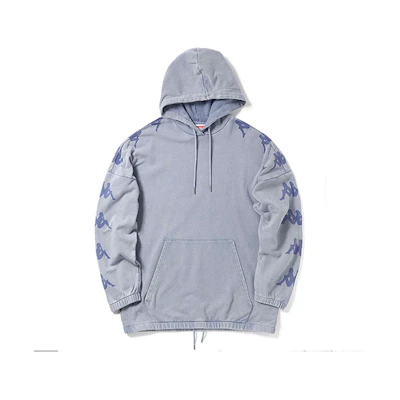 Kappa Banda Oversized Logo Hoodie Unisex Style KPARWMT54M