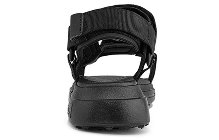 Kappa Beach Sport Sandals 'Pure Black Striped' 圖 4