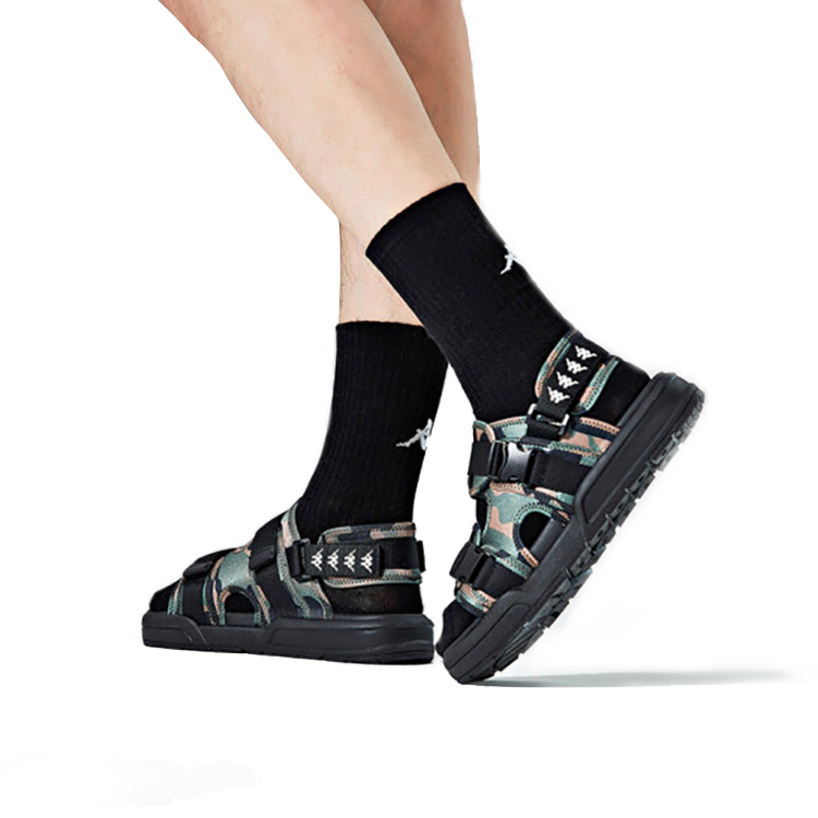 Kappa Buckle Strap Sandals 'Weed Green' 圖 6