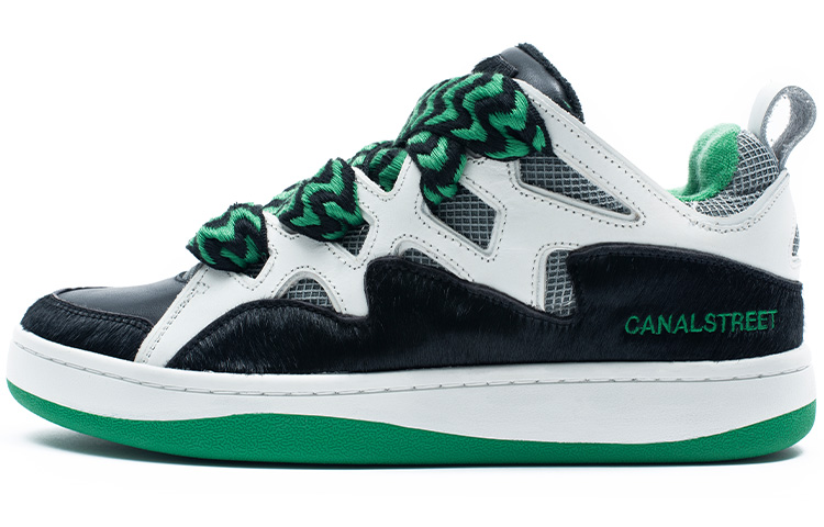 Kappa CANAL STREET x Low Top 'Black White Green' KPCBGCS81C-990