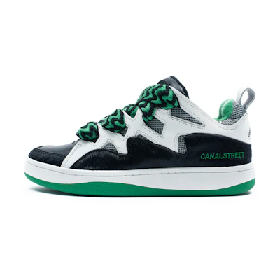 Kappa CANAL STREET Low Top 'Black White Green'