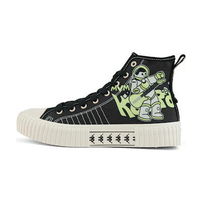 Kappa Canvas 'Black Print'