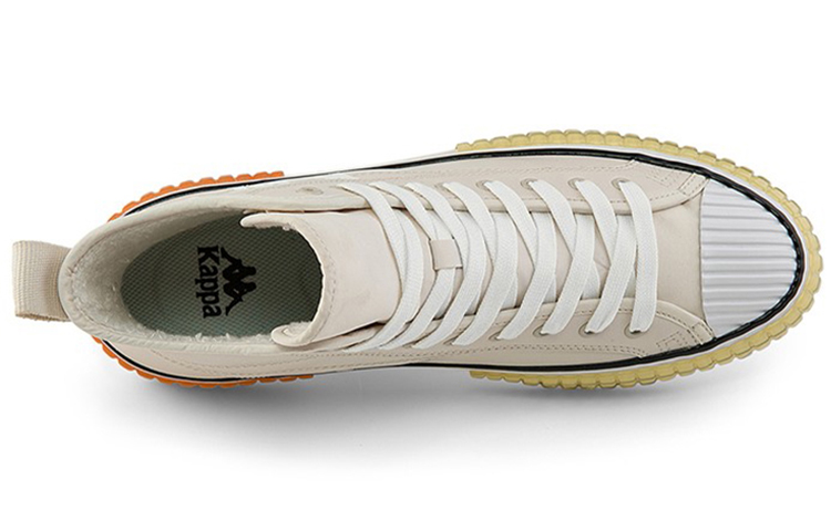 Lookbook Kappa キャンバス フリース裏地 グレー/ホワイト K0AZ5VS56D-133