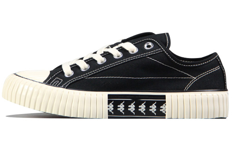 Buy Kappa 串標 簡約休閒帆布鞋 黑白