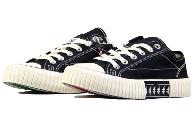 Kappa Canvas Casual 'Black White' 圖 2