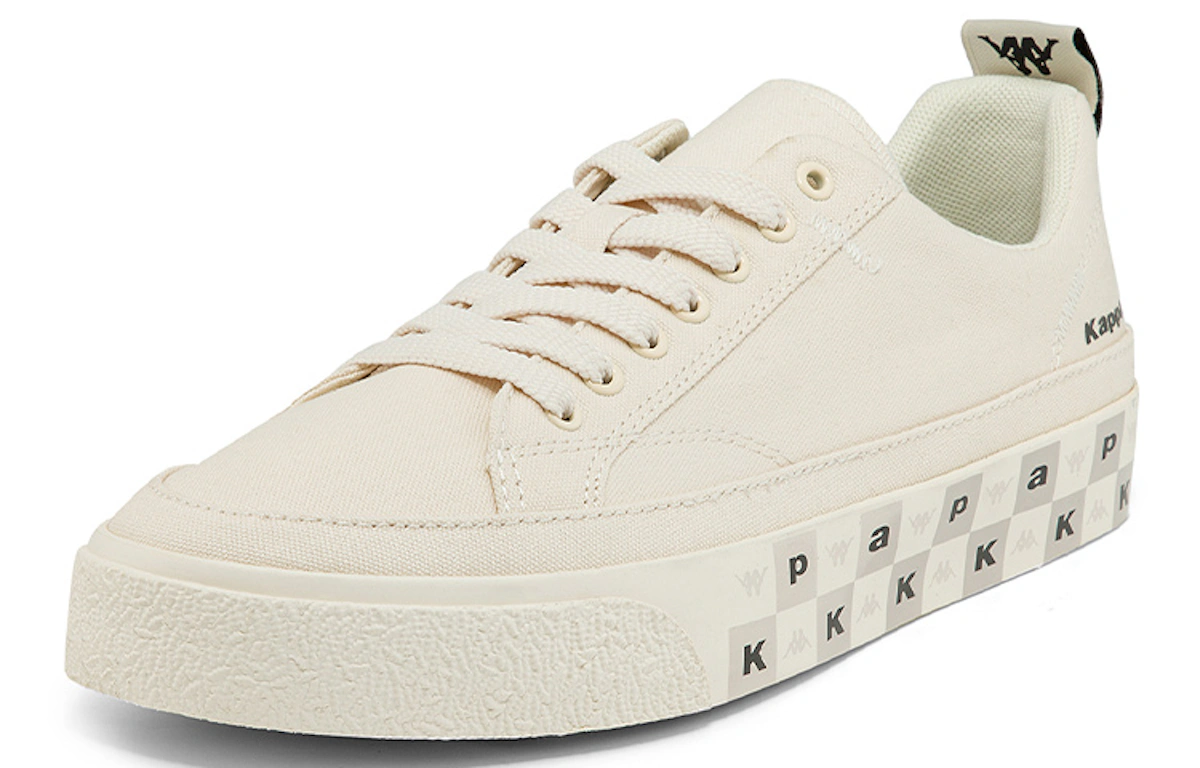 Kappa Canvas High-Top 'Egret White'