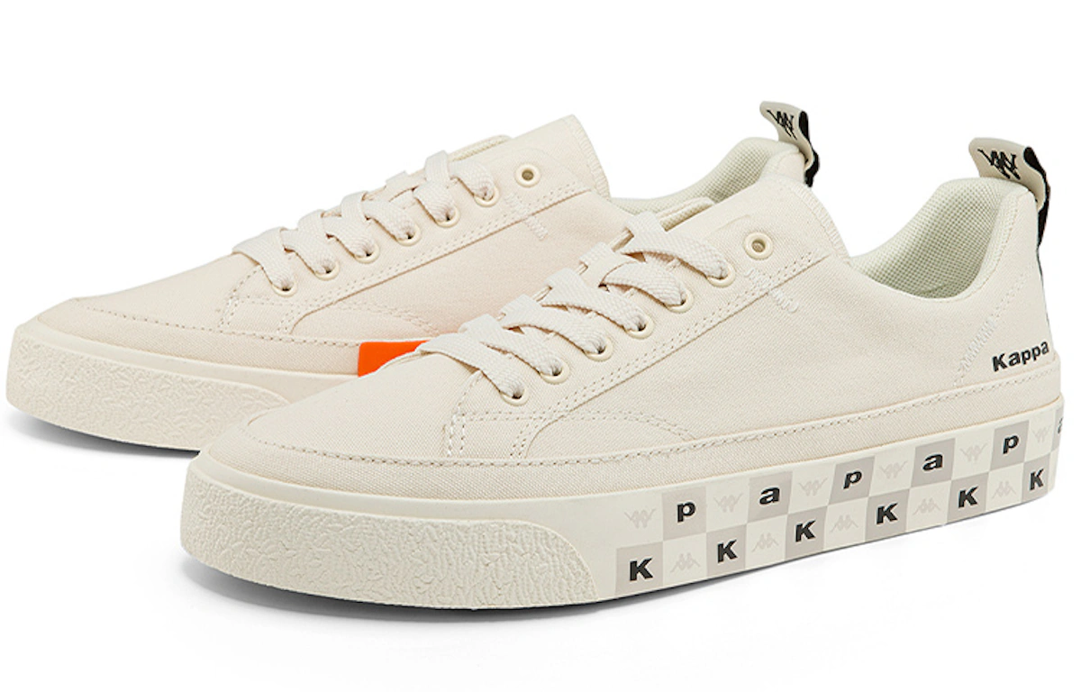 Kappa Canvas High-Top 'Egret White'