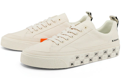 Kappa Canvas High-Top 'Egret White'