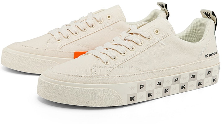 Kappa Kanvas Tinggi 'Egret White' K0CW5CC01D-024 Lookbook Kappa Kanvas Tinggi 'Egret White' K0CW5CC01D-024