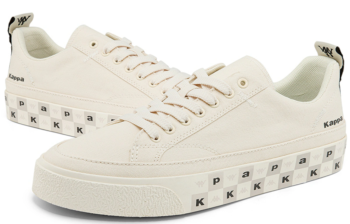 Kappa Canvas High-Top 'Egret White'