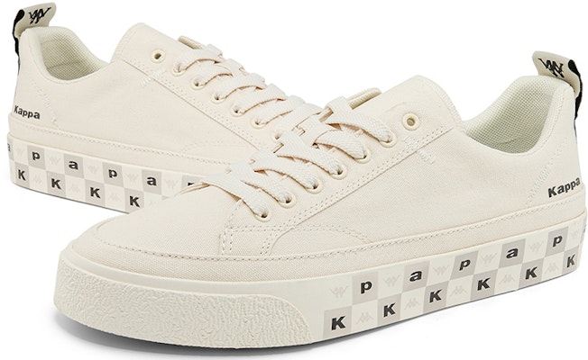 Kappa Kanvas Tinggi 'Egret White' K0CW5CC01D-024 Shop Kappa Kanvas Tinggi 'Egret White' K0CW5CC01D-024