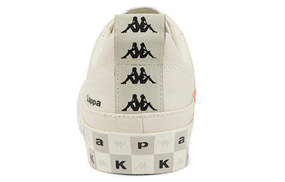 Kappa Canvas High-Top 'Egret White'