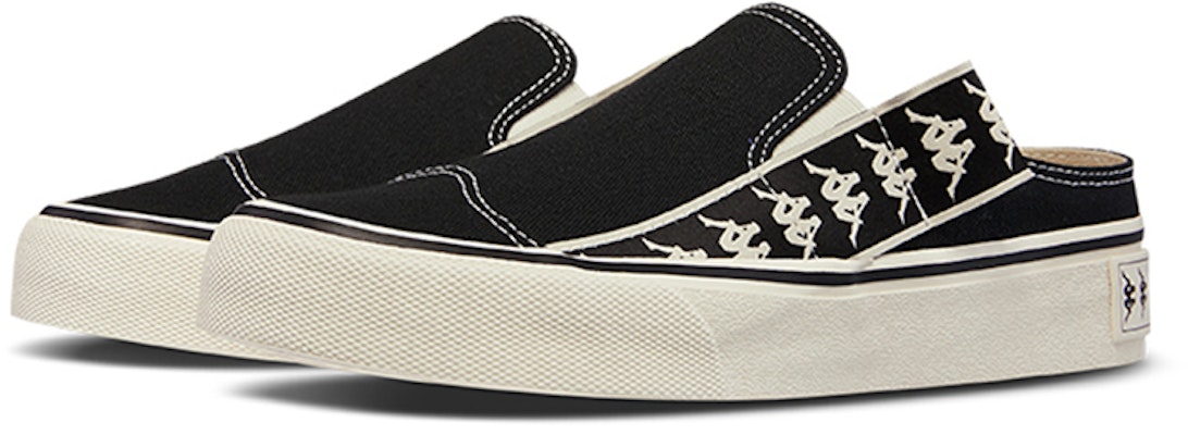 Kappa 低帮帆布鞋「舒适透气黑」 K09Y5CC19-990 Order Kappa 低帮帆布鞋「舒适透气黑」 K09Y5CC19-990