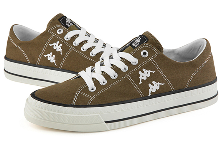 Kappa Canvas Low 'Brown-White' 圖 4