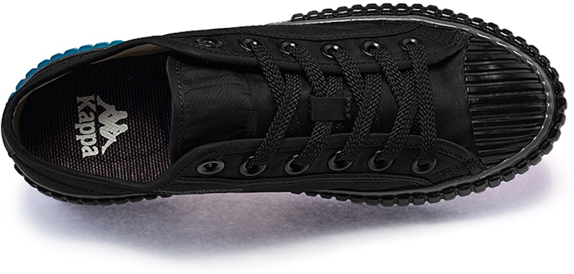 카파 블랙 로우탑 캔버스 (유니섹스) K0AW5VS52D-990 Shop 카파 블랙 로우탑 캔버스 (유니섹스) K0AW5VS52D-990