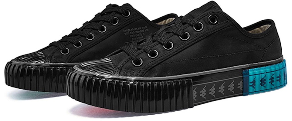 카파 블랙 로우탑 캔버스 (유니섹스) K0AW5VS52D-990 Purchase 카파 블랙 로우탑 캔버스 (유니섹스) K0AW5VS52D-990