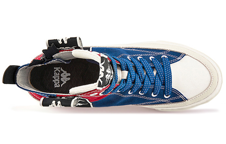 Lookbook Kappa串標帆布鞋紅藍